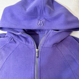 Lululemon Purple Hoodie with Logo